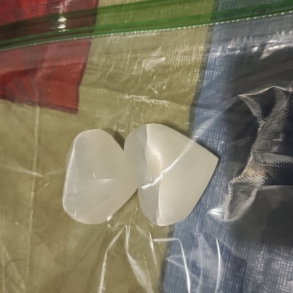 Selenite hearts